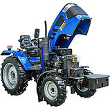 Мінітрактор ДТЗ 354U 4x4: 24 л.с., реверс, повний привод, фото 7