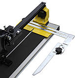 Плиткоріз ручний монорейковий на підшипниках 600мм (лазер, бічні упори) SIGMA (8223511) Baumar - Завжди Вчасно, фото 3