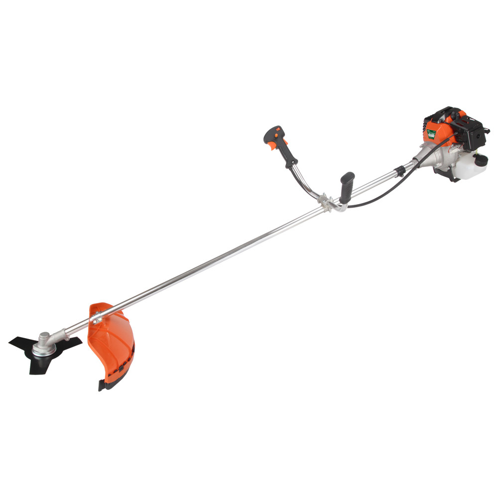 Тример бензиновий 4.0кВт 52см³ жорсткий вал U-ручка (котушка, ніж) (з 2-х частин) GRAD (5612935) Baumar - Завжди Вчасно, фото 1