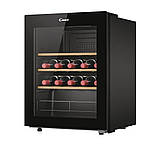 Candy Холодильник для вина, 63x45.6х47.5, холод.відд.-73л, зон - 1, бут-23, ST, дисплей, чорний Baumar - Завжди Вчасно, фото 2