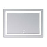 Дзеркало Lidz Kubis (KU2) 1000х800 з LED-підсвічуванням Touch, з антизапотіванням, з димером, рег. яскравості LD78LF6141008048450, фото 4