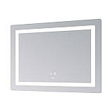 Дзеркало Lidz Kubis (KU2) 1000х800 з LED-підсвічуванням Touch, з антизапотіванням, з димером, рег. яскравості LD78LF6141008048450, фото 5