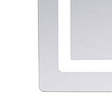 Дзеркало Lidz Kubis (KU2) 1000х800 з LED-підсвічуванням Touch, з антизапотіванням, з димером, рег. яскравості LD78LF6141008048450, фото 8
