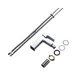 Змішувач латунний для біде Lidz Orion 001AF (k25) LDORI001AFCRM48095 Chrome Baumar - Завжди Вчасно, фото 9