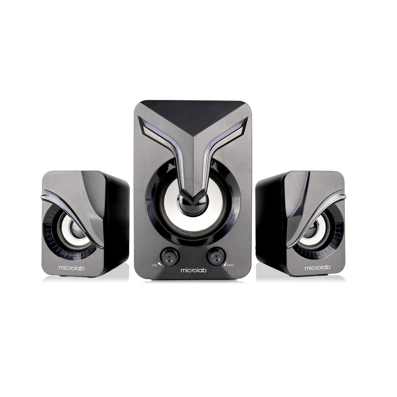 Microlab Акустична система U-270 2.1, 11W, USB, LED, чорний Baumar - Завжди Вчасно, фото 1