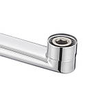 Змішувач латунний для ванни Lidz Astra 005 з поворотним виливом (з душовим гарнітуром) (k35) LDAST005CRM48088 Chrome Baumar -, фото 6