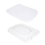 Унітаз підлоговий Qtap Tern Ultra Quiet безобідковий з сидінням Soft-Close QT17226003AW White Baumar - Завжди Вчасно, фото 8