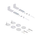 Унітаз підлоговий Qtap Tern Ultra Quiet безобідковий з сидінням Soft-Close QT17226003AW White Baumar - Завжди Вчасно, фото 10