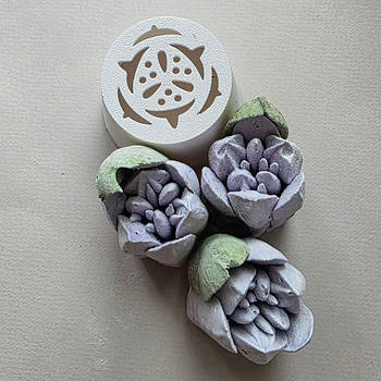 Насадка пластикова для зефіру велика Тюльпан No057 — 5 см