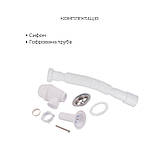 Комплект для Ванної Latwa: Змішувач для раковини LDLAT001CRM45412 + Змішувач для Ванної LDLAT005CRM45415 Baumar - Завжди Вчасно, фото 8