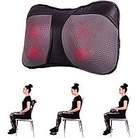 Реабілітаційна масажна подушка inSPORTline Cuscinetto — ефективний масаж шиї, потилиці та спини