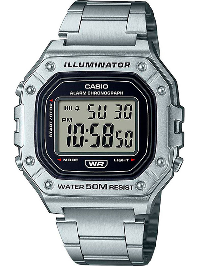 Чоловічі годинники Casio W-218HD-1A, фото 1