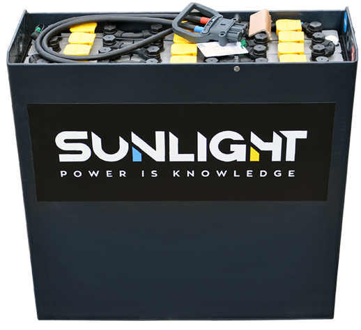 Батарея для погрузчика 2PzS80, 2V, 80 Ah, а*год, AH, 2В, на баланкар, штабелер, річтрак