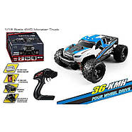 Монстр-трак на радіокеруванні "Wind Storm" синій | Машинка на пульті | Швидкий джип на радіоуправлінні, фото 8