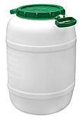 Бочка пластикова харчова 50 літрів (Горизонт)
