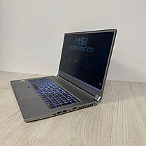 Ноутбук Б-клас MSI WS75 10TK/ 17.3" 1920x1080/ i7-10875H/ 32GB RAM/ 1000GB SSD NVMe/ Quadro RTX 3000 6GB, фото 5
