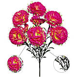Штучні квіти букет гвоздики Оскар, 55см, фото 3