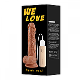 Фалоїмітатор на присоску We Love Spark Wand 10 sp, фото 4