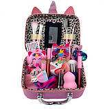 Дитяча косметика для макіяжу і манікюру для дівчаток у рожевій валізці (60857), фото 6