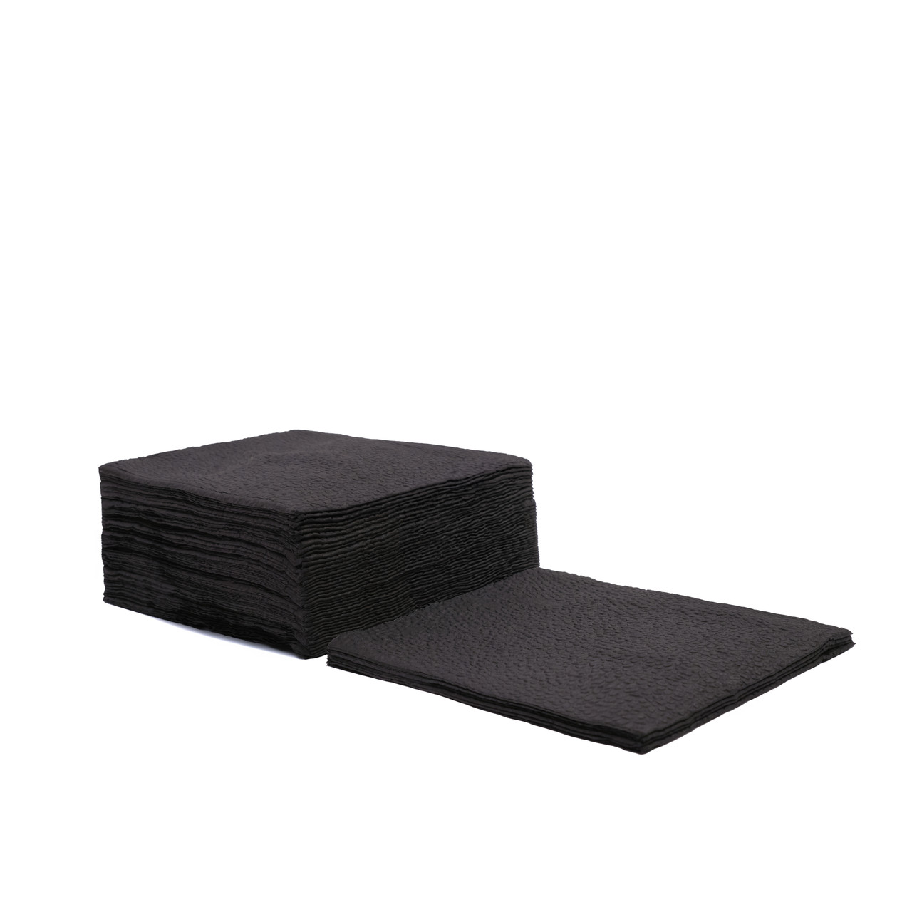 Серветка столова 30/30см двошарова ЧОРНА 1/4 (150шт.), 8уп./ящ.