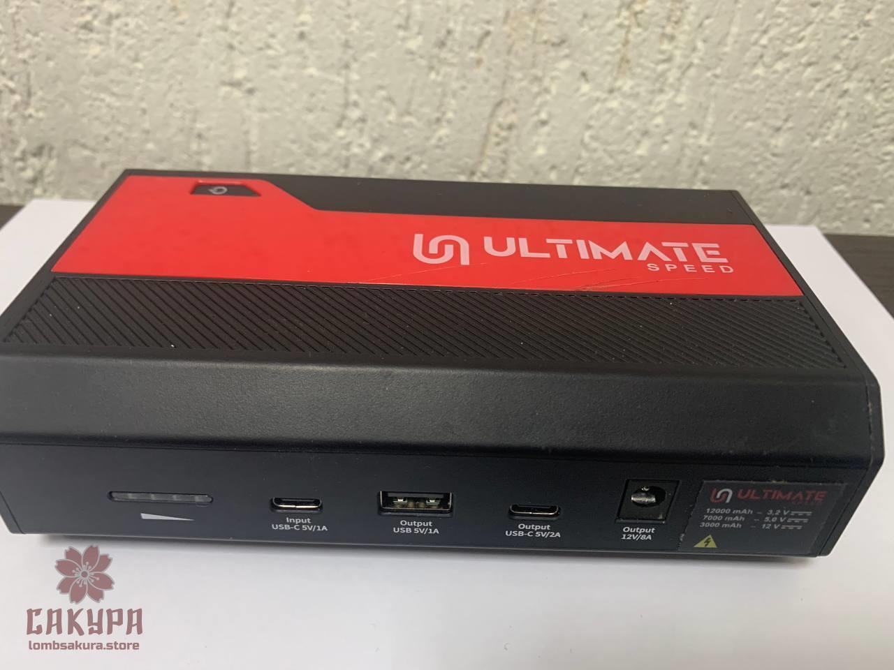 Пусковий пристрій для автомобіля бустер Power Bank Ultimate Speed UMAP, фото 1