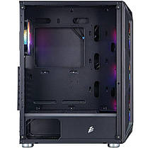 Корпус 1stPlayer X6-BK-4F1 Black без БЖ, фото 5