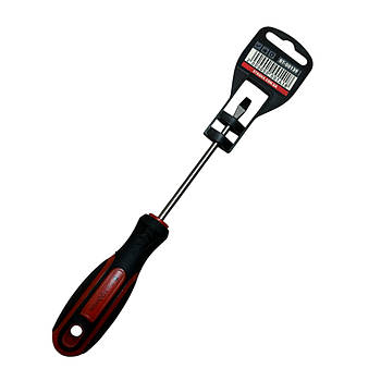 Викрутка шліцьова (двухкомпонентна рукоять) SL1,0 (5.0*100 мм) Cr-V STRONA