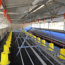 Бункерна годівниця ARCUS 20 л з антивитратними пелюстками та металевим стрижнем, фото 4