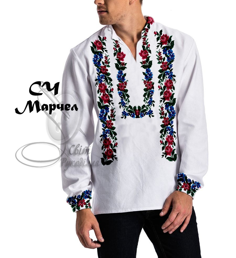 Заготовка на чоловічу сорочку "Марчел", фото 1