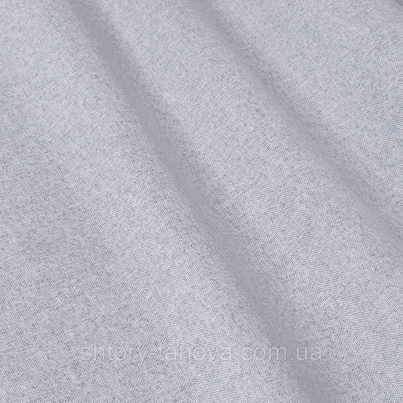 Тканина блекаут для штор рогожка 300 см 330 г/м² Туреччина - блекаут максимум, фото 1