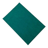 Фетр листовий середньої жорсткості , А4, темно-зелений, 1 шт, арт 019458, темно-зелений