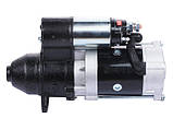 Стартер TTG QDJ1401-1 на мінітрактор Shifeng 240, Z-11, 12 V, 4.0KW, посадка 82 мм, міжболт. L-120 мм, фото 3