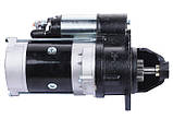 Стартер TTG QDJ1401-1 на мінітрактор Shifeng 240, Z-11, 12 V, 4.0KW, посадка 82 мм, міжболт. L-120 мм, фото 4