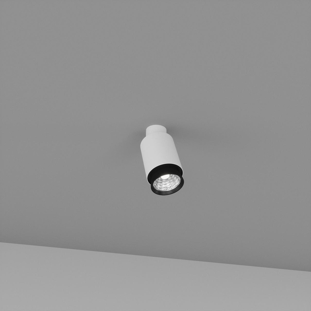 Накладний світильник Skarlat RSLC78015 15W WH+BK 4000K, фото 1