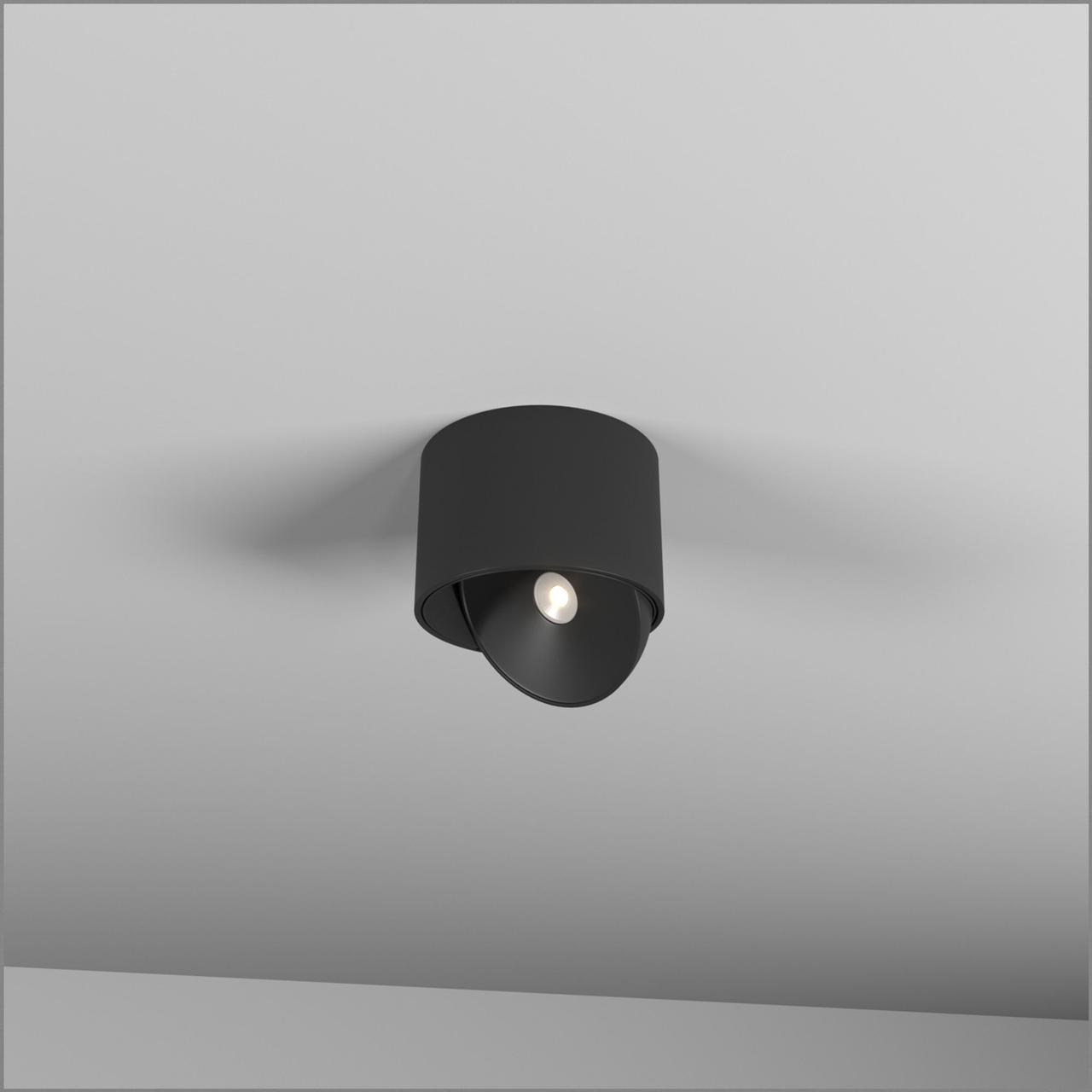 Точковий світильник Skarlat RSLC78054 7W BK 4000K, фото 1