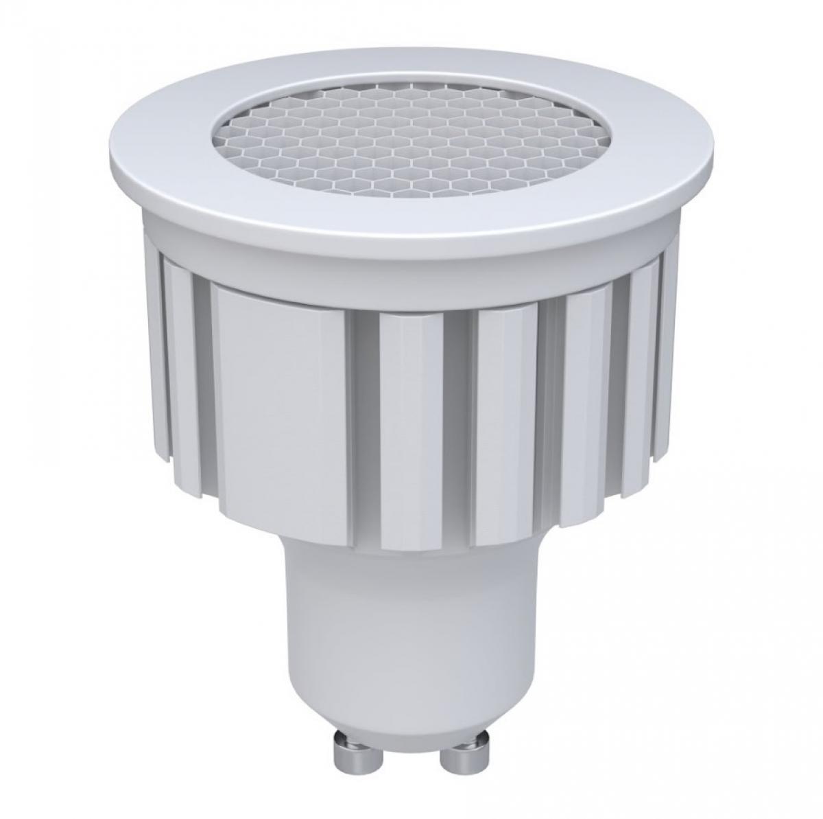 Лампа LED GU10 5WCOB 3000К 450Lm HONEYCOMB FILTER DIM KLOODI KDGU10-HC 5WCOB 3K 36D WH DIM, фото 1