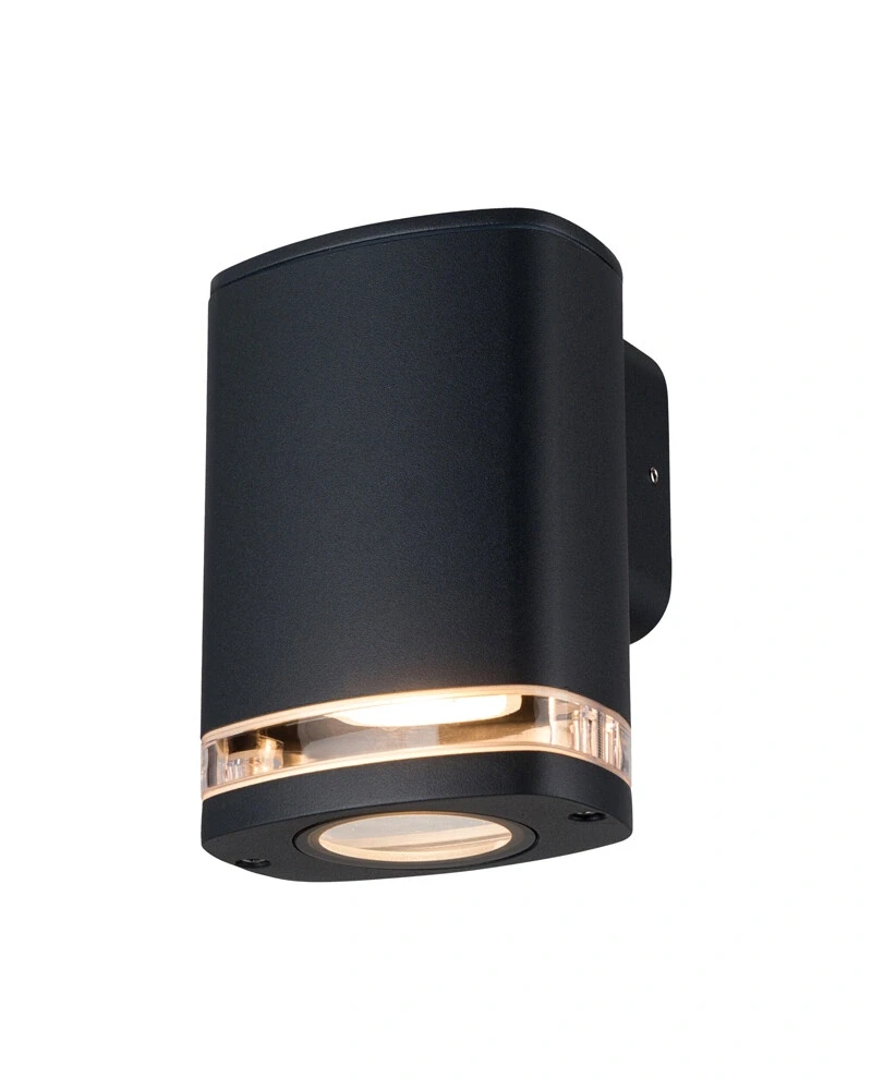 Вуличний світильник Kanlux 38884 ZEVI GU10 1x10 IP54 чорний, фото 1