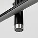 Подовжена люстра в чорному геометричному корпусі 100 см | Line F | Арт. K29-1000 BK, фото 4