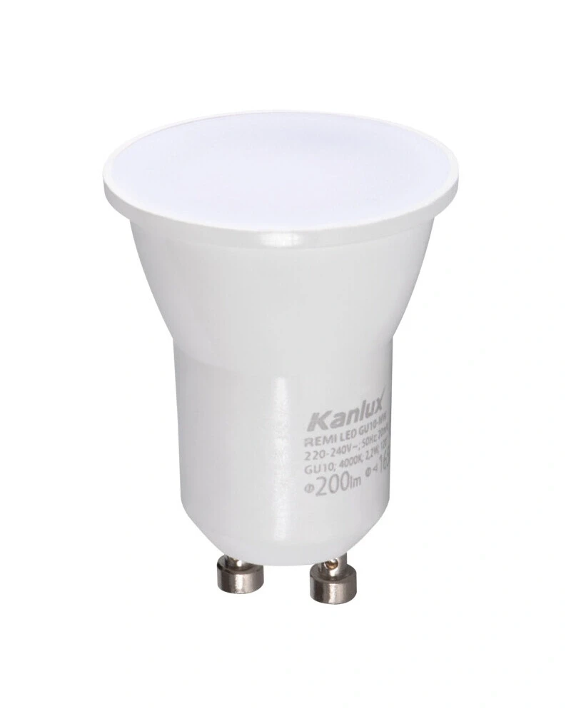 Світлодіодна лампочка Kanlux 33080 Remi GU10 1x2.2W 4000K 180 Lm IP20, фото 1