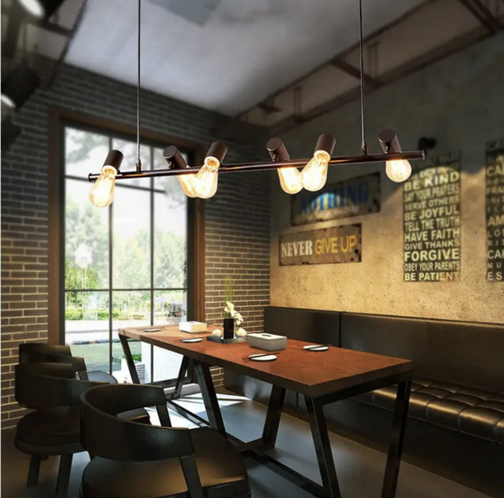 Підвісна люстра подовженої форми | Line F | Арт. JU18/6, фото 1