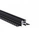 LED профіль врізний під шпаклівку з розсіювачем PC, 2м KLOODI KLP176TR 2 BK, фото 3