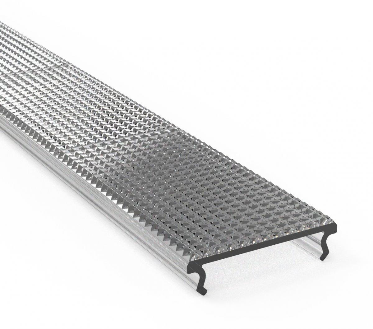 Розсіювач PC призматичний, 2м KLOODI KLP165 COVER PRIS 2, фото 1