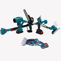 Аккумуляторный садовый инструмент 6 в 1, для ухода за садом и участком