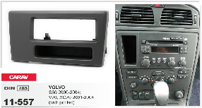 Рамка перехідна Carav 11-557 VOLVO S60 2000-2004; V70, XC70 2001-2004 with pocket