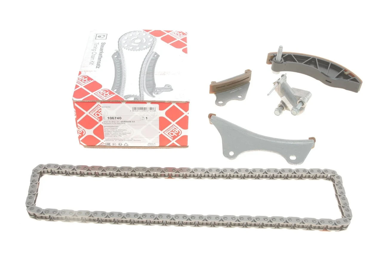 К-т ланцюга ГРМ Insignia, Astra J/K, 1,6CDTi FEBI 106740 Opel Astra, Zafira, Insignia, Meriva 636449, 0636449, 55495936, фото 1