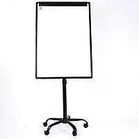 Фліпчарт магнітно-маркерний, 70х100cм, мобільний на колесах , вертикальний FliPP
