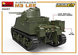 Пластикова модель 1/35 MiniArt 35287 Австралійский М3 Лі з ітерєром, фото 4