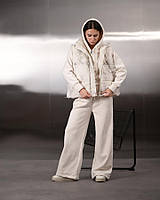 Жіночий спортивний костюм Milk 3в1 білий ВТ68060