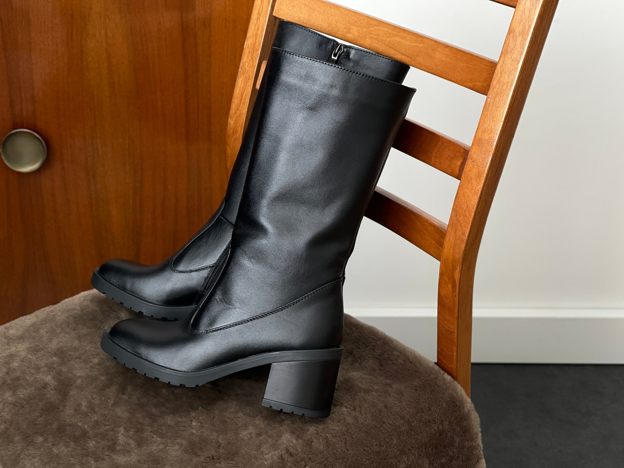 Чоботи з натуральної шкіри, фото 1