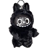 Мягкая игрушка монстрик для детей от 3 лет черный стильный элемент декора для игр и творчества BROWN